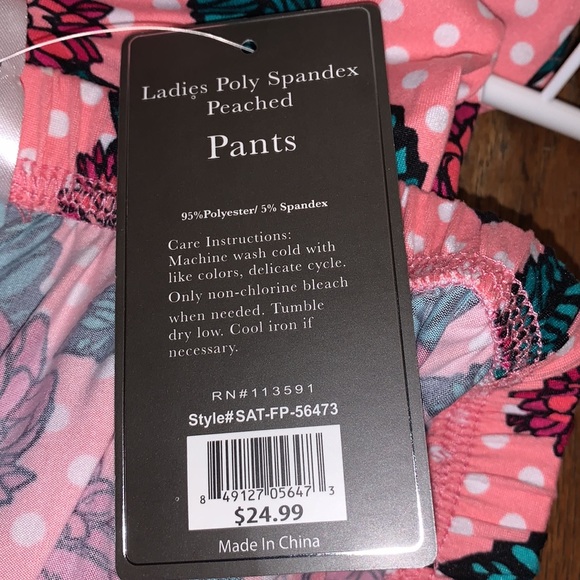 Mayfair Ladies Large Poly/Spandex Peached Pants - Picture 5 of 5